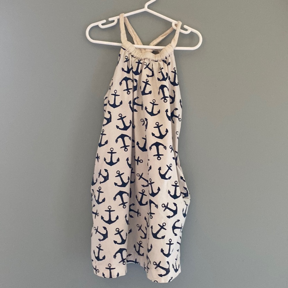 Crewcuts anchor print summer dress